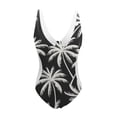 thumbnail image 4 of FhsagQ Ensembles de Maillots de Bain pour Femmes Plus Maillots de Bain Imprimés Monokini Maillots de Bain Col en V Maillots de Bain Ensembles de Maillots de Bain Transparents pour Femmes Jeu de Rôle Noir TG, 4 of 4