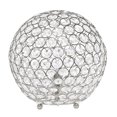 thumbnail image 1 of Elegant Designs Elipse 10 Inch Crystal Ball Sequin Table Lamp, 1 of 9