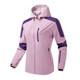 thumbnail image 1 of Timegard Womens Plus Size Softshell Jackets Rain Jacket Lightweight Windbreaker with Hood Hiking Outdoor, 1 of 3