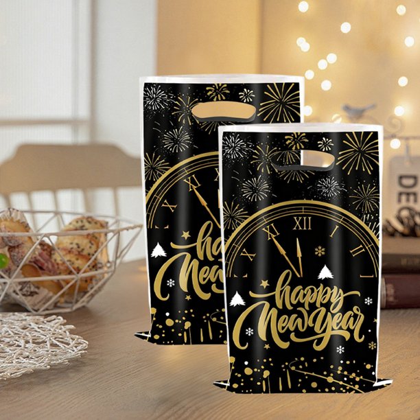 B 20-Pack New Year Gift Bags Party Favor Bags With 2026 Design For