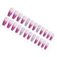thumbnail image 2 of ruzhgo Length Coffin Fake Nail Scratch Resistant Press-on Fingernails Removable Trimble Nail Tip Adjustable Manicure Stickers Girls Type 1 Type 14, 2 of 6