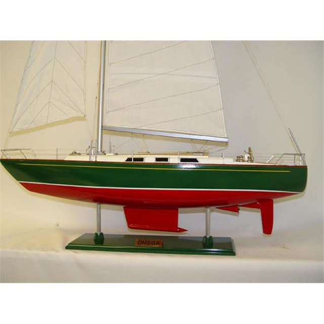 Old Modern Handicrafts Y062 Bateau Modèle Oméga Yacht
