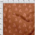 thumbnail image 2 of oneOone Cotton Poplin Fabric Branch & Owl Block Printed Craft Fabric BTY 56 Inch Wide, 2 of 4