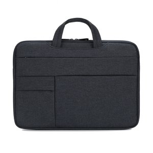 Yeacher Sac portable portable 14 inch Housse pour ordinateur portable Étanche à l'eau Nylon Sachet pour ordinateur portatif Loisirs Sac à main pour affaires Bleu marine
