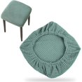 thumbnail image 1 of Harpily Vanity Stool Covers Square Dining Chair Seat Covers for Wedding Party Bar Hotel Stretch Stool Cover With Non Slip Design, 1 of 4