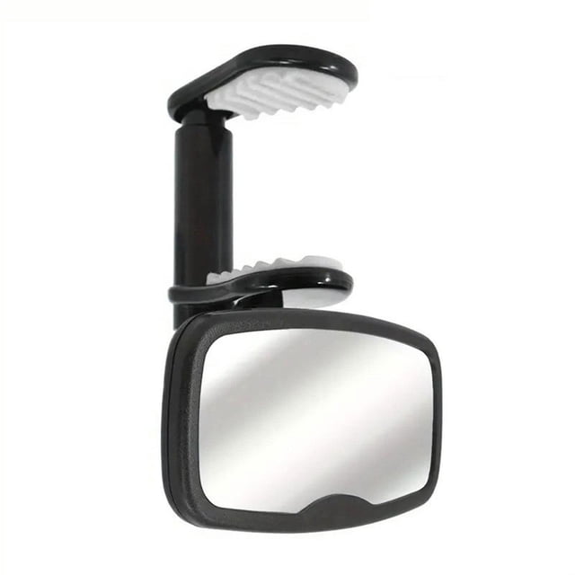 Siruishop Generic Forward Facing Car Mirror Clip on Car Mirror Sturdy Newborn Essentials for Viewing Rear Passengers Wide Angle