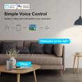 thumbnail image 3 of Wweixi eweLink Smart WiFi Switch Module Receiver 4CH 5V 7V-32V 85V 220V 250V Home  Switch+remote control, 3 of 8
