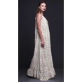 thumbnail image 4 of Bimba Rose Pâle2 Feuilles Floral & Vêtements de Nuit pour Femmes Nuisette Imprimée Robe Maxi à Bretelles Spaghetti Vêtement de Nuit Grand, 4 of 5