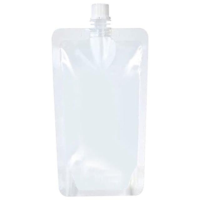 Plastic Flasks Reusable Drink Pouches Concealable Water Pouch Leak Proof Bags For Hiding With Funnel For Travel Outdoor