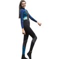 thumbnail image 1 of Women's Full Body Wetsuit Cold Water Keeping Warm Neoprene Diving Suit Rash Guard One-Piece Long Sleeve Zip Quick Dry Sunsuit, 1 of 9