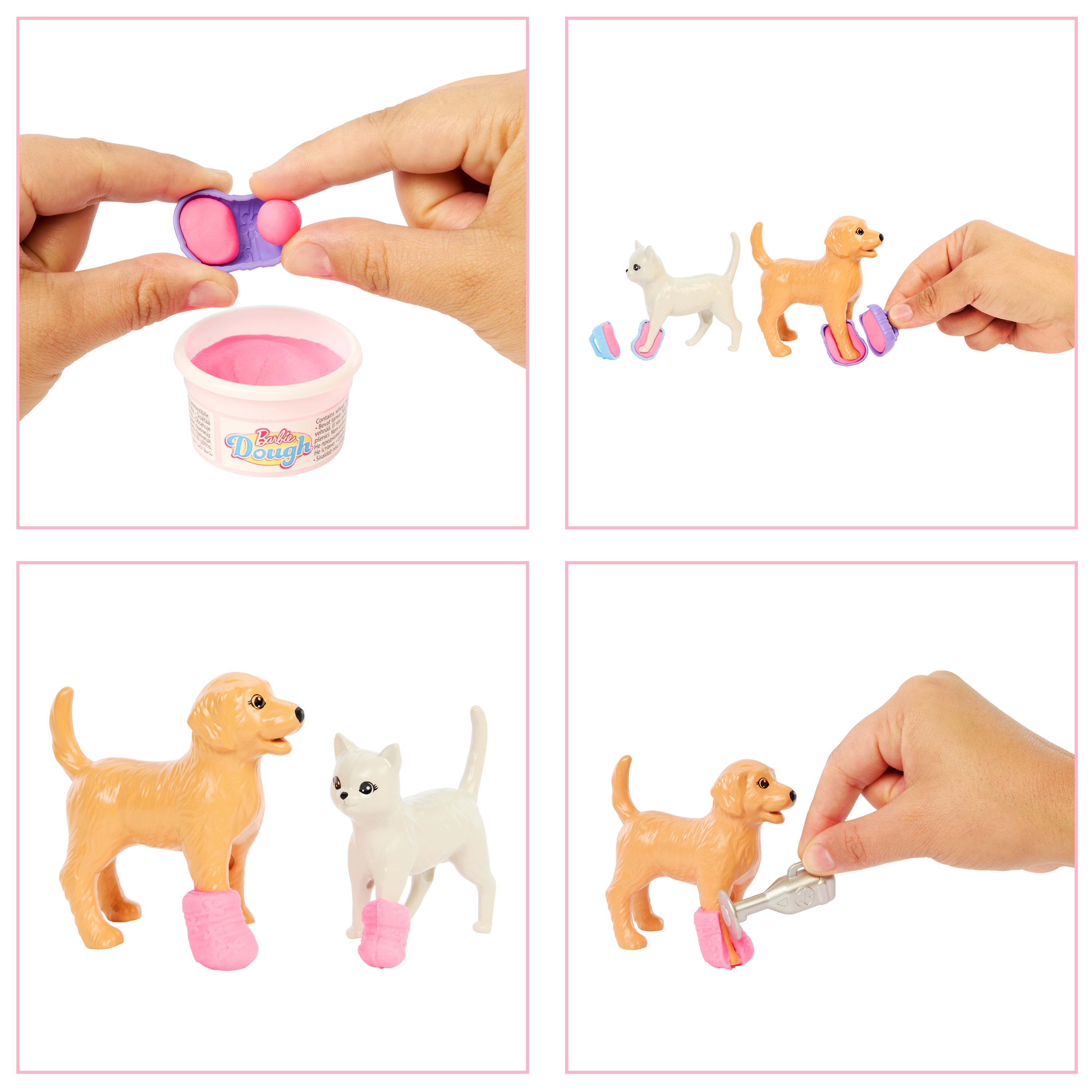 Barbie Coffret La Clinique vétérinaire de Barbie poupée et accessoires