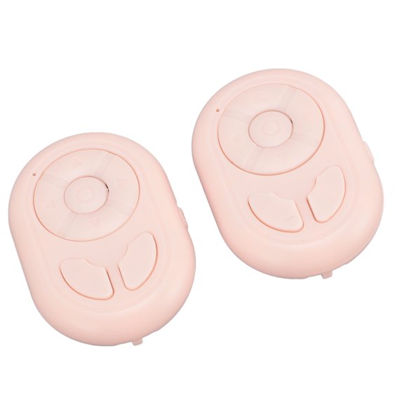 2PCS Remote Control Page Turner, Camera Video Remote Shutter, Short Video and Music Remote Controller for Phone Tablet