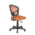 thumbnail image 2 of Chaise d’appoint orange OSP Designs à dossier résille, 2 of 3