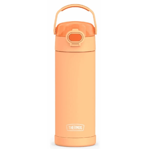 THERMOS FUNTAINER™ 16 oz Stainless Steel Vacuum‑Insulated Bottle – Wide Spout Lid, Orange