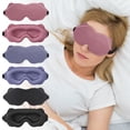 thumbnail image 1 of Clearance! Gspmoly Sleep Mask, Sleep Mask Eye Mask for Side Sleeping Washable Sleep Mask Adjustable Shoulder Strap Breathable and Soft Sleep Mask for Travel Eye Mask, 1 of 9