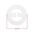 thumbnail image 4 of INSPIRE CHIC Bra Shoulder Strap Clips Buckles Bra Strap Anti-Slip Buckles Straps for Women Clear-Round Shape, 4 of 6
