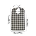 thumbnail image 3 of HOARBOEG Elderly Tethered Bib Bib Apron Adult Adult Rice Bib Bib Tethered, 3 of 6
