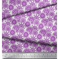 thumbnail image 2 of Soimoi Cotton Duck Fabric Circle & Mandala Printed Fabric 1 Yard 42 Inch Wide, 2 of 4