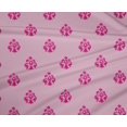 thumbnail image 4 of oneOone Polyester Lycra Fabric Floral Block Print Fabric BTY 56 Inch Wide, 4 of 4