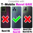 thumbnail image 2 of Asuwish Compatible with T-Mobile Revvl 6/6X 5G Phone Case Hybrid Rugged Shockproof Hard Protective Drop Proof Full Body Heavy Duty Mobile Cell Cover for Tmobile Revvl6 X Revvl6X Women Men Blue, 2 of 6