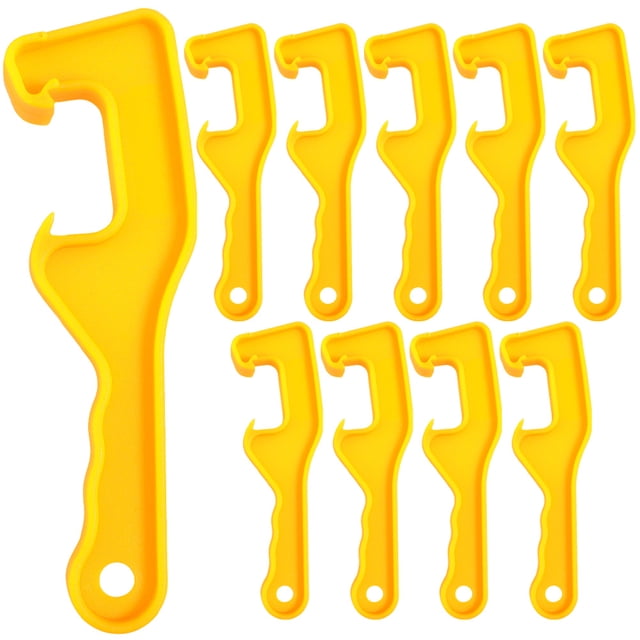 Miangastore 10pcs Professional Can Opener Reusable Lid For Buckets And Tins Lightweight And Portable Tool For Easy Use