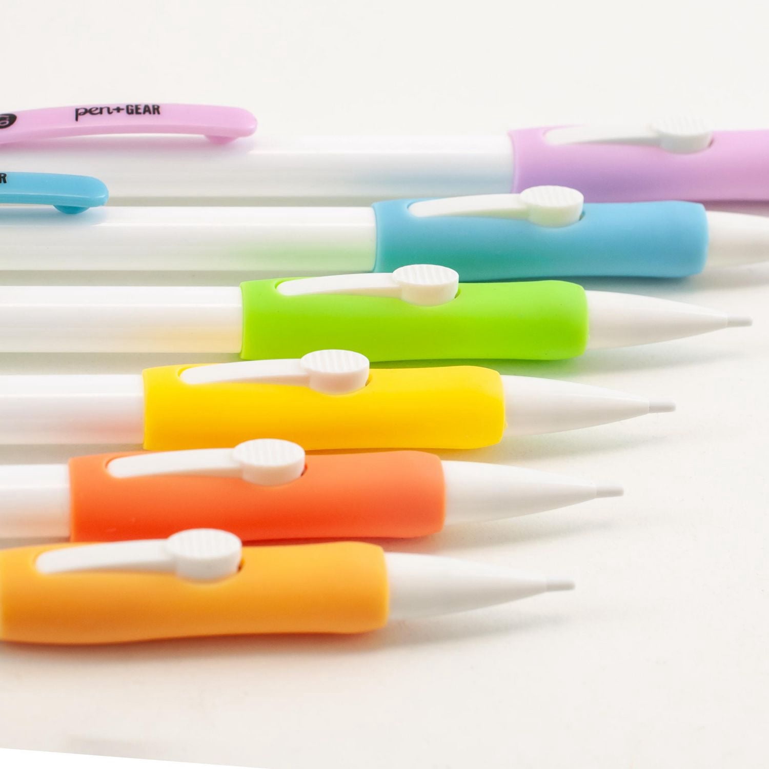 Crayons mécaniques rechargeables Pen+Gear #2 avec recharges de mine, 0,7 mm, lot de 6