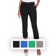 thumbnail image 5 of Rafaella Women's Extended Tab Capri Pants with Pockets, 5 of 5