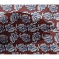 thumbnail image 4 of oneOone Viscose Chiffon Fabric Leaves & Floral Block Print Fabric BTY 42 Inch Wide, 4 of 4