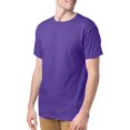 thumbnail image 4 of Hanes T-Shirts à Col Ras du Cou ComfortSoft pour Hommes, Lot de 4, S, Violet, 4 of 4
