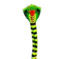 thumbnail image 4 of TISHITA Huge Colorful Kite with 100M Line Long Tail 3D Single Line Kite Easily Fly for Snake, 4 of 4