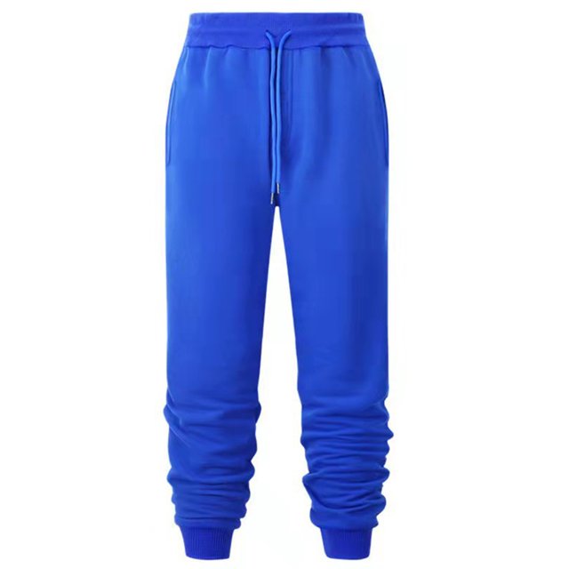 Innerwin Pantalon à Cordon pour Hommes, Sport, Taille Haute, Décontracté, Bleu P