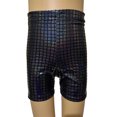 thumbnail image 4 of Youth Stylish Clothes Loose Ripped Sweatpants Block Three Point Shorts Sequin Children Adult Dance Pants Practice Shorts Attend Shows And Events, 4 of 4