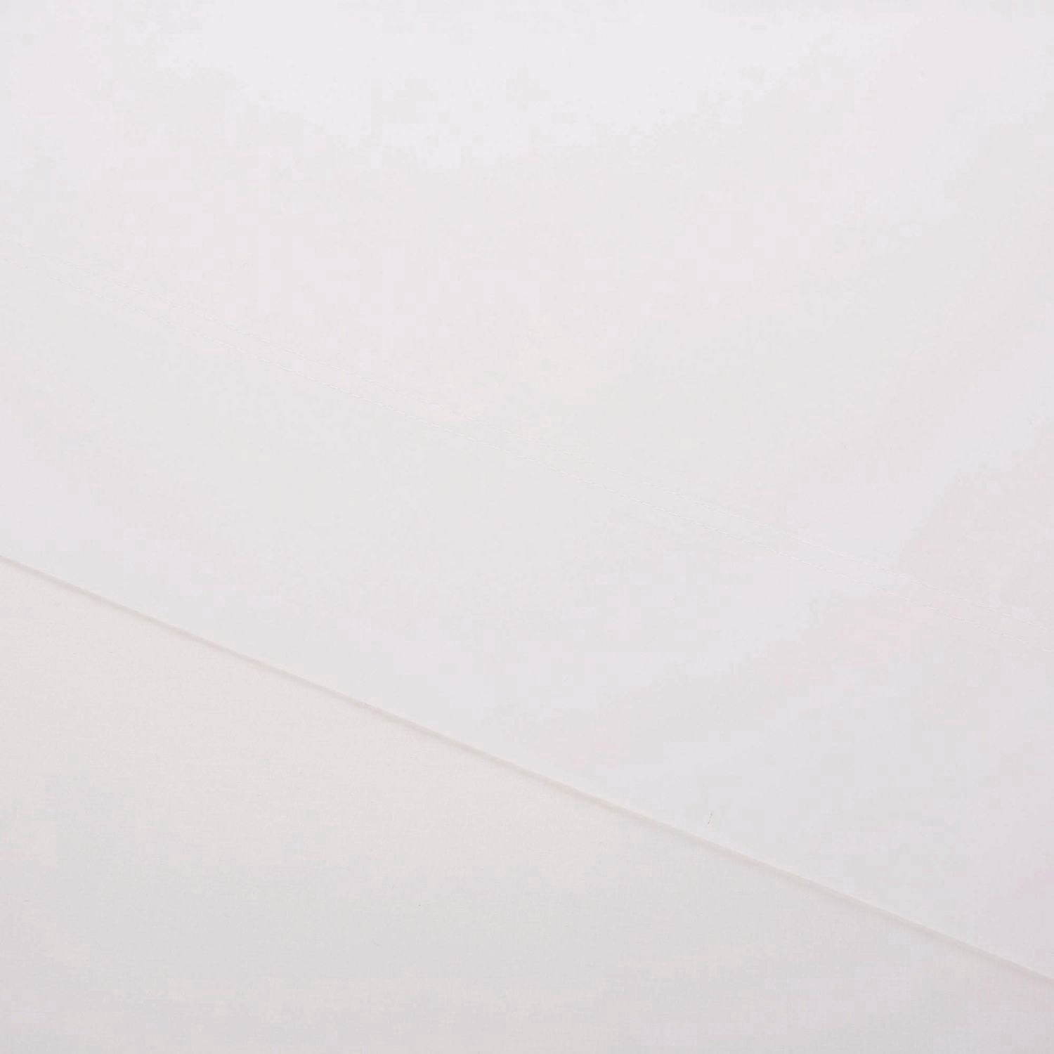 Drap plat en percale brossée 300 fils de Hometrends