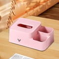 thumbnail image 1 of Tissue Cover Box With Tissue Cell Phone Facial Paper Organizer For Kitchen Bathroom Vanity Countertops Bedroom Dressers And Tables Gift, 1 of 6