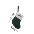 thumbnail image 3 of Birdeem Christmas Large Letters Christmas Stockings Cute Striped Christmas Tree Pendant Holiday Decorations, 3 of 5