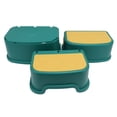 thumbnail image 2 of Two Step Children's Stool,Skidproof Bottom Smoother Edges Nursery Toddler Step Stool For Kids, 2 of 8