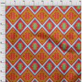 thumbnail image 4 of oneOone Rayon Red Fabric Tribal Craft Projects Decor Fabric Printed By The Yard 56 Inch Wide, 4 of 4