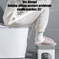 thumbnail image 3 of Ohufall Detachable Squatting Stool Step Stool - Convenient Compact, Travel-Friendly, Fits All Toilets, Easy Storage, 2 Colors, Bathroom Squat Stool For Toilet, 3 of 5