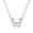 Silver, variant on LSLJS Fashion 28 Cubic-Zirconia Necklace for Women Gril Wonderful Gift, Gifts for Mom Wife Girlfriend Her on Anniversary Mothers Day Valentines Day Christmas Birthday Gifts for Women