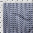 thumbnail image 3 of oneOone Cotton Poplin Royal Blue Fabric Asian Block Craft Projects Decor Fabric Printed by The Yard 56 Inch Wide, 3 of 4