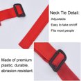 thumbnail image 4 of (Price/each)Opromo Unisex Cotton Canvas Adjustable Chef Kitchen Aprons with 2 Pockets-Red-L, 4 of 7
