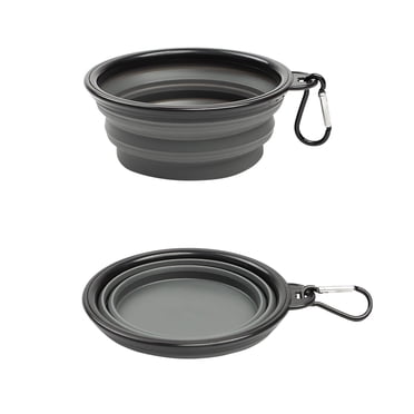 One Paw, Collapsible Dog Bowl, Food Safe and Portable, 12 oz - 355 ml