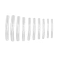 thumbnail image 2 of 10pcs Long Flat Nail, Gel Nail Tips, Artificial French False Nail Tips, for DIY Nail Salon, 2 of 8