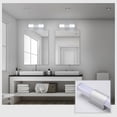 thumbnail image 3 of Modern Wall Light LED Brushed Nickel Vanity Fixture for Bathroom Over Mirror, 3 of 5