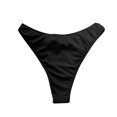 thumbnail image 4 of Weiqiqre Womens Swimsuits One Shoulder Bikini Twisted Ruched High Cut Bandeau Bikini Set Two Piece Swimsuit, 4 of 5