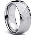 thumbnail image 1 of 8MM Men's Multi-faceted Tungsten Carbide Ring size 11.5, 1 of 4