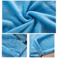 thumbnail image 4 of COFEST Couverture en Flanelle Colorée Couverture en Flanelle Corail Couverture en Molleton Couverture Cadeau Couverture Unie Couverture de Yoga, Convient aux Pièces avec Réfrigération Bleu, 4 of 8