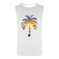 thumbnail image 4 of JDQJBZ Débardeurs Style Homme Couleur Unie Col Ras du Cou Sans Manches, 4 of 5
