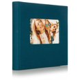 thumbnail image 4 of Pinnacle Frames and Accents Linen 2UP Teal Rain Photo Album, 4 of 4
