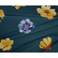 thumbnail image 4 of oneOone Polyester Lycra Fabric Flower Watercolor Print Fabric By The Yard 56 Inch Wide, 4 of 4